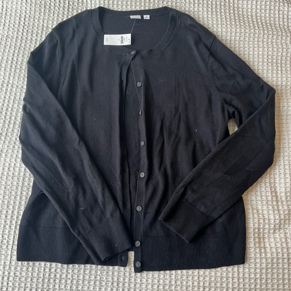 GAP Black Women's Cardigan Sweater